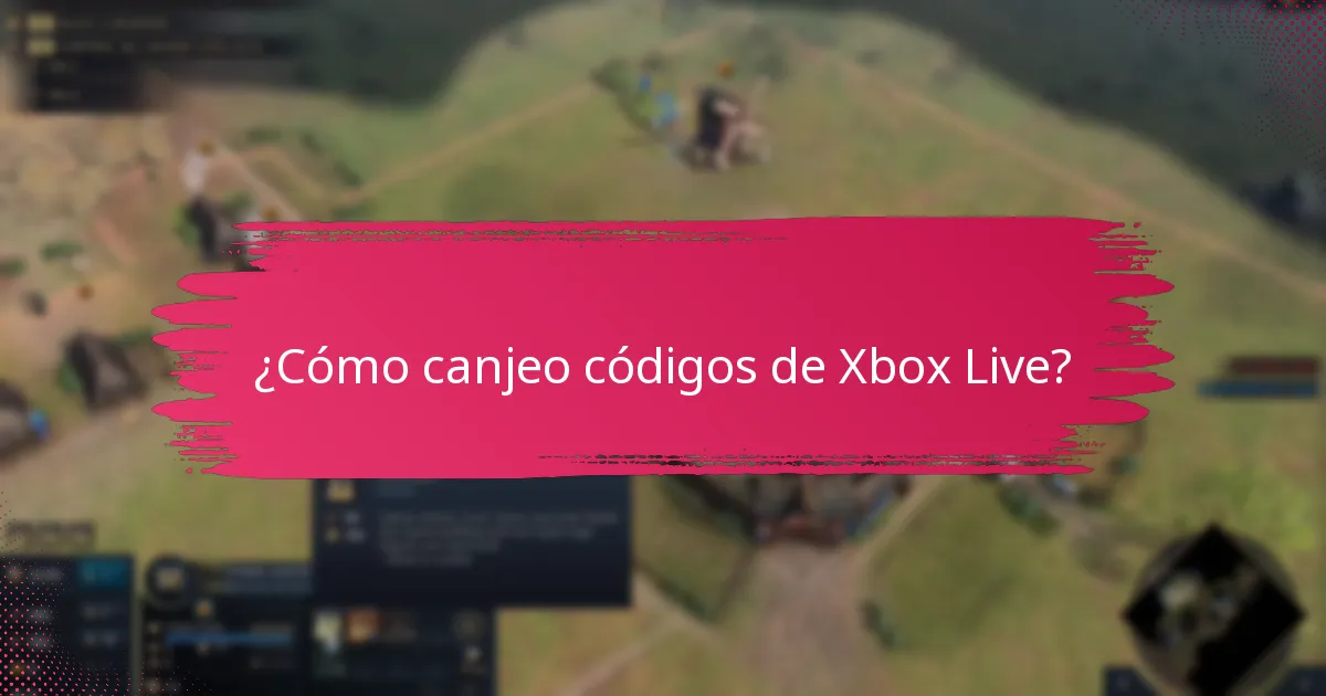 ¿Cuáles son los requisitos de cuenta para Xbox Live?